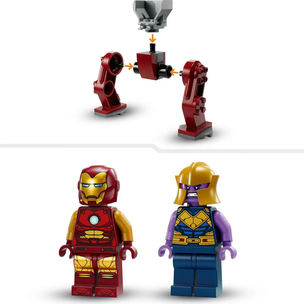 LEGO Marvel Avengers Iron Man Hulkbuster Vs. Thanos 76263