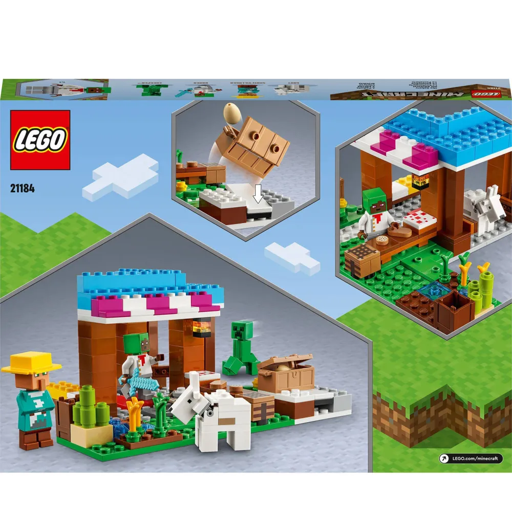 LEGO Minecraft De Bakkerij 21184