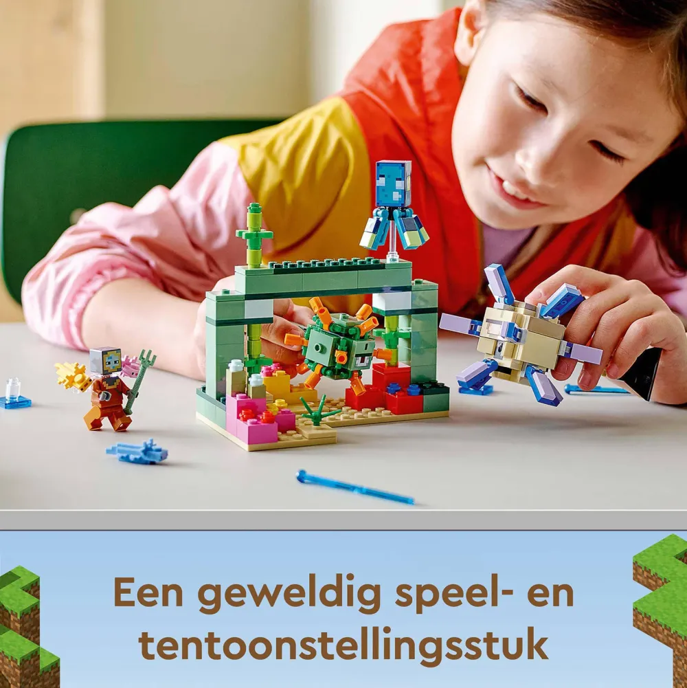 LEGO Minecraft De Bewakersstrijd 21180