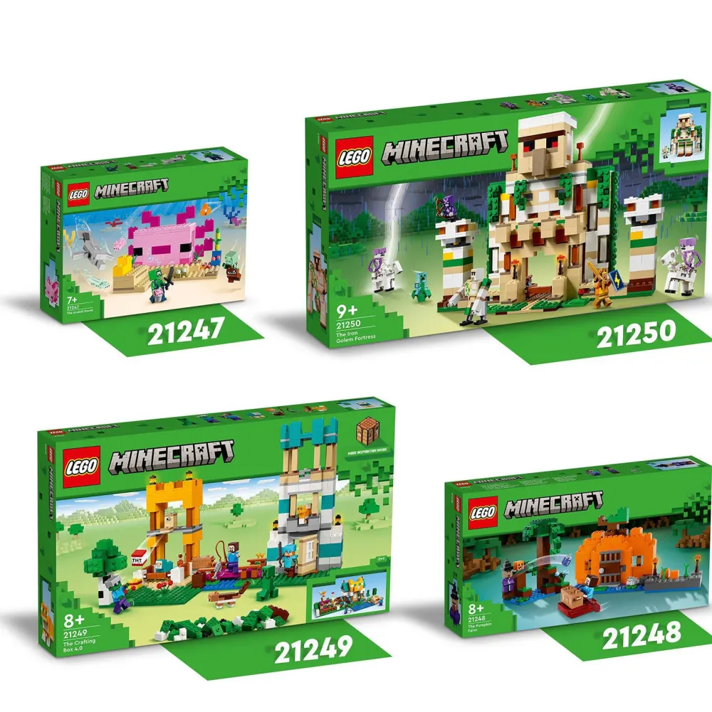 LEGO Minecraft De Pompoenboerderij 21248