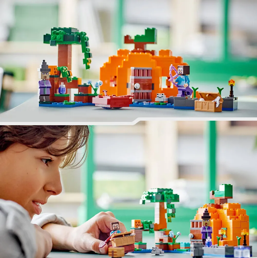 LEGO Minecraft De Pompoenboerderij 21248
