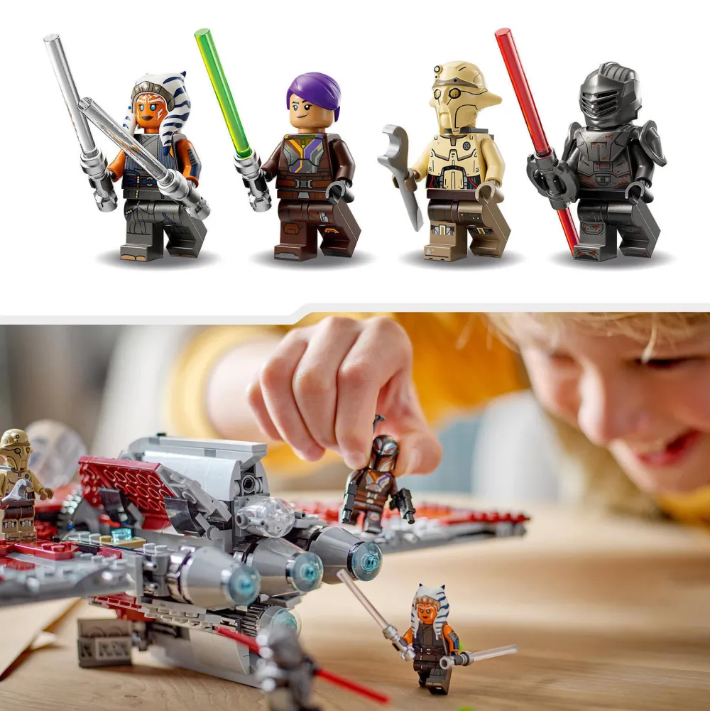 LEGO Star Wars Ahsoka Tano'S T-6 Jedi Shuttle 75362