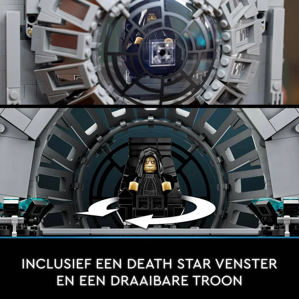 LEGO Star Wars Troonzaal Van De Keizer Diorama 75352