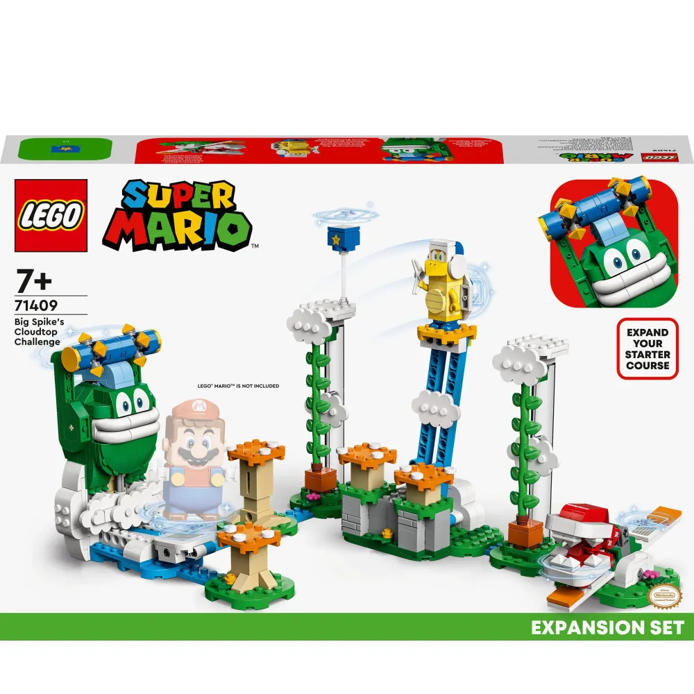 LEGO Super Mario Uitbreidingsset: Reuzen-Spikes Wolkentop Uitdaging 71409