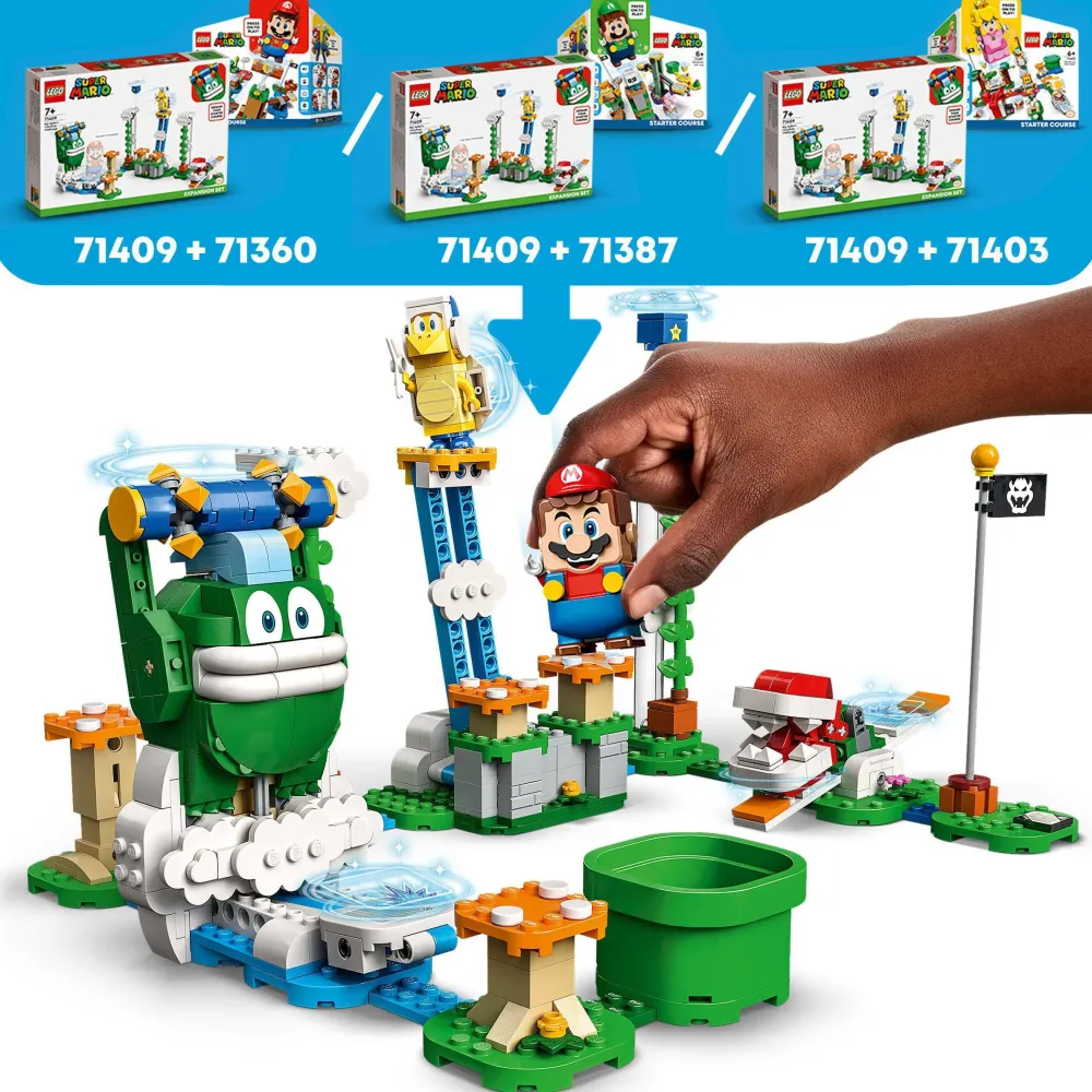 LEGO Super Mario Uitbreidingsset: Reuzen-Spikes Wolkentop Uitdaging 71409