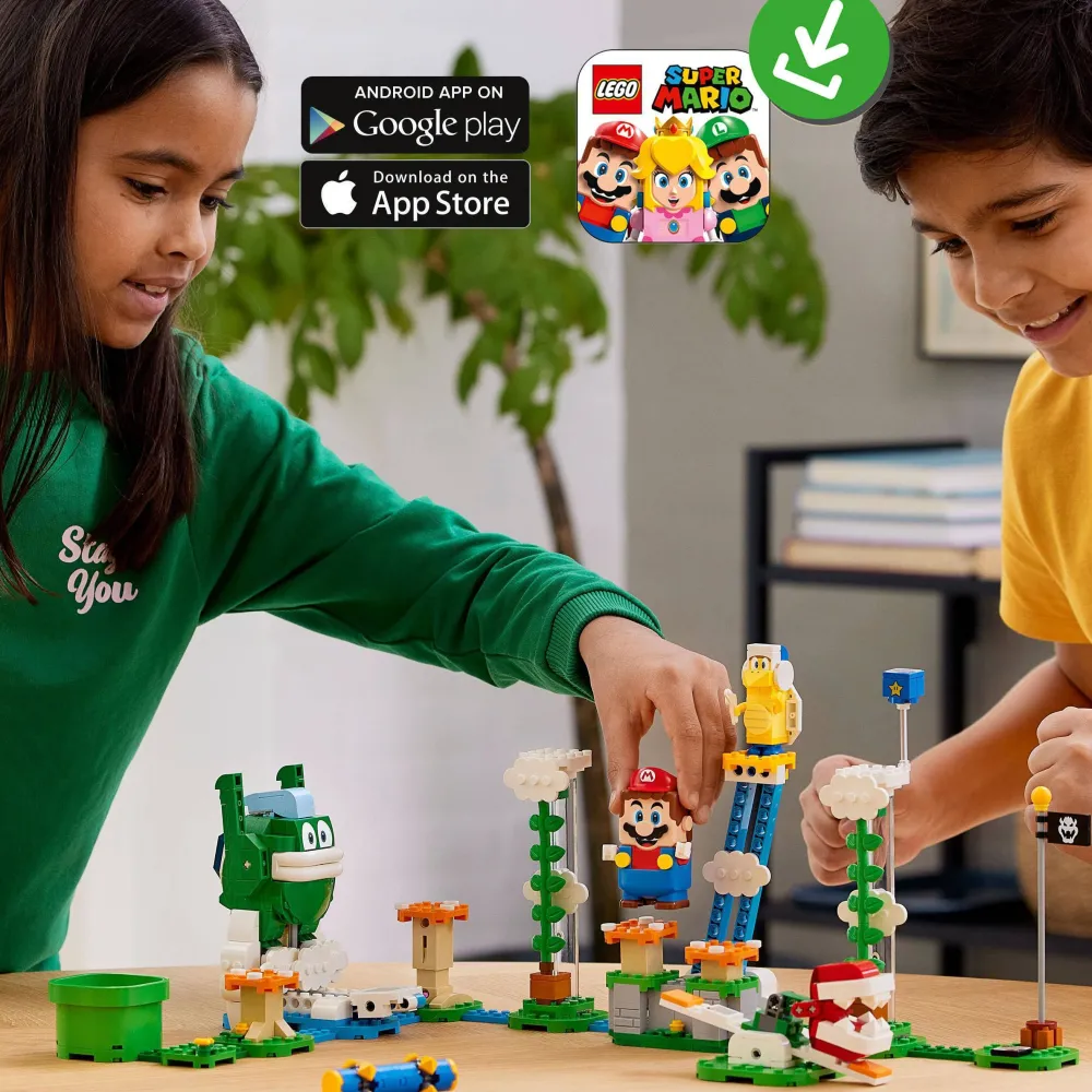 LEGO Super Mario Uitbreidingsset: Reuzen-Spikes Wolkentop Uitdaging 71409