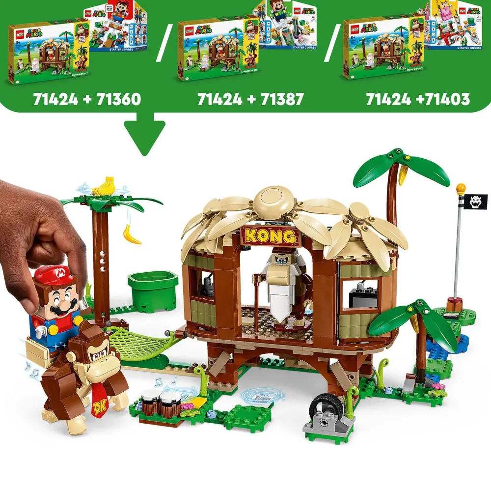 LEGO Super Mario Uitbreidingsset: Donkey Kongs Boomhut 10991