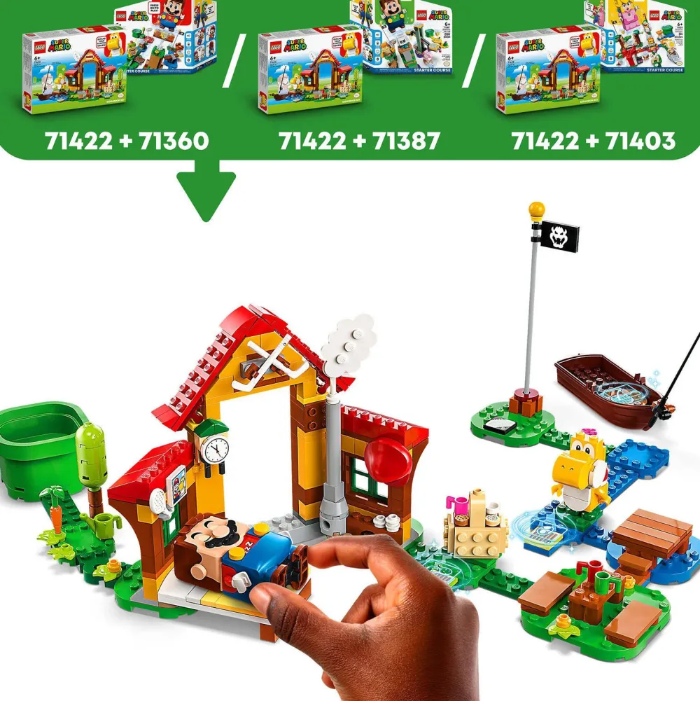LEGO Super Mario Uitbreidingsset: Picknick Bij Mario'S Huis 71422