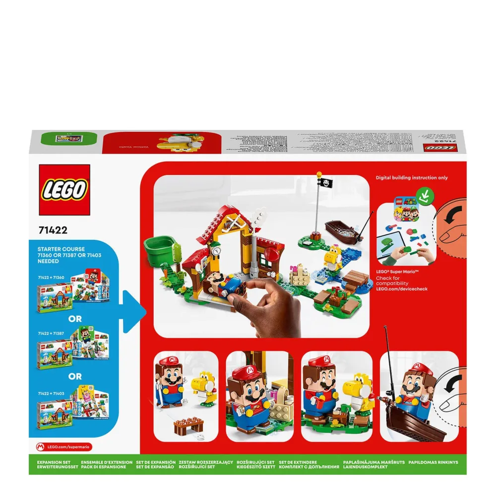 LEGO Super Mario Uitbreidingsset: Picknick Bij Mario'S Huis 71422