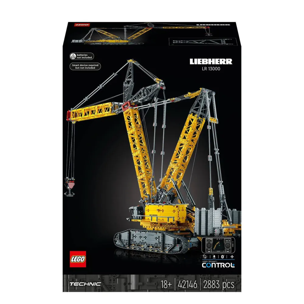 LEGO Technic Liebherr Rupsbandkraan Lr 13000 31142