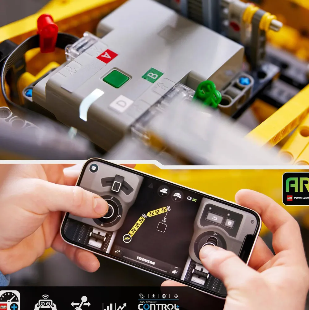 LEGO Technic Liebherr Rupsbandkraan Lr 13000 31142