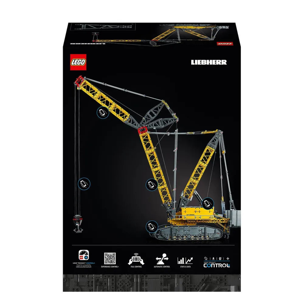 LEGO Technic Liebherr Rupsbandkraan Lr 13000 31142