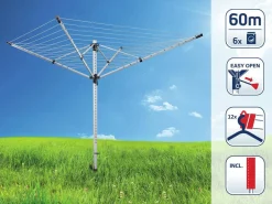 Hot Leifheit Droogmolen Lino Lift 600 Quick Start (Evo)