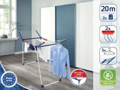 Online Leifheit Droogrek Pegasus 200 Solid Comfort - 20 M Drooglengte