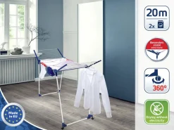 Hot Leifheit Droogrek Pegasus 200 Solid Deluxe Mobile