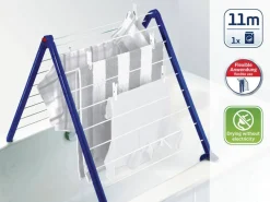 Online Leifheit Droogrek Pegasus 110 Bad - 11M Drooglengte