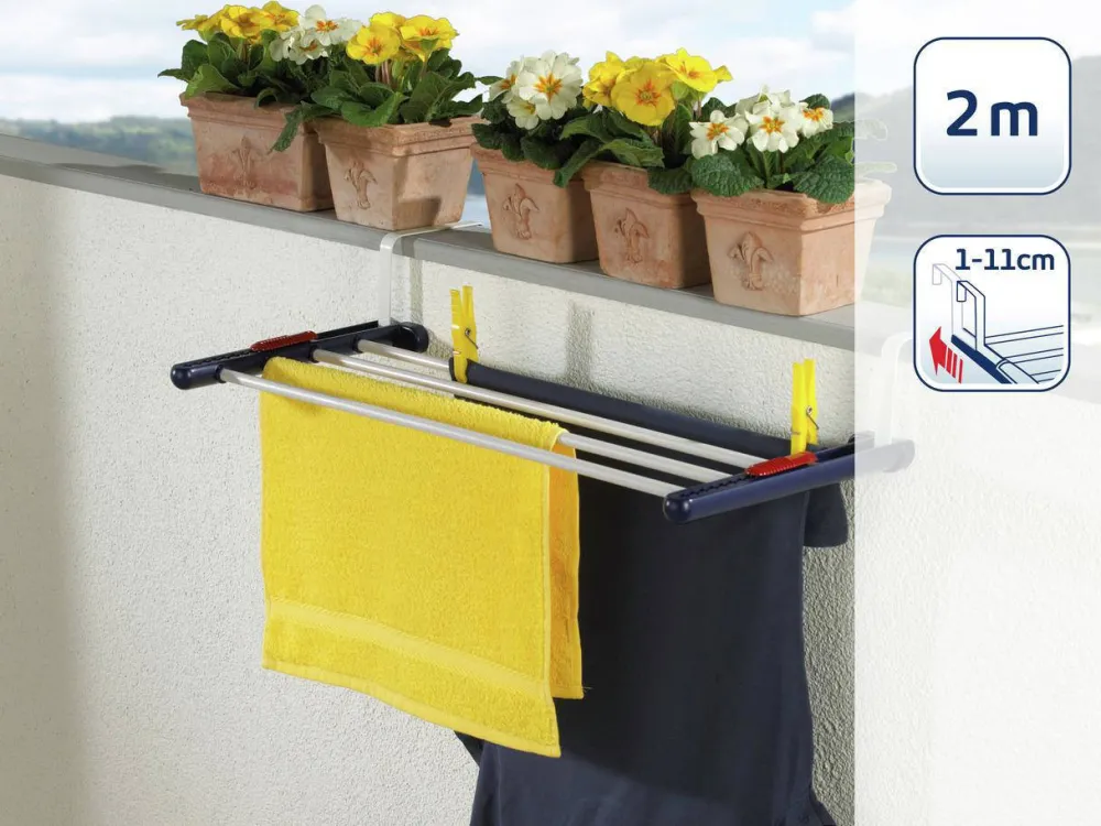 Outlet Leifheit Hangend Droogrek Quartett 20 - 2 M Drooglengte