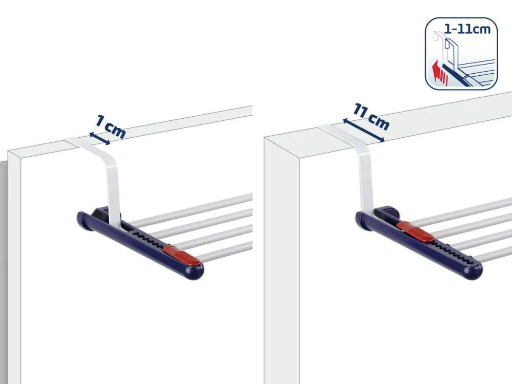 Outlet Leifheit Hangend Droogrek Quartett 20 - 2 M Drooglengte