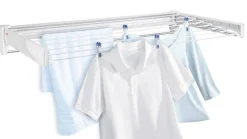 Best Leifheit Wanddroogrek Telegant 81 Protect Plus - 8,1 M Drooglengte