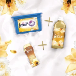 Hot Lenor Gouden Orchidee In-Wash Geurparels - 6 X 154 Gram - Voordeelverpakking