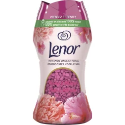 Hot Lenor In-Wash Pioenroos En Hibiscus Geurparels - 6 X 140 Gram