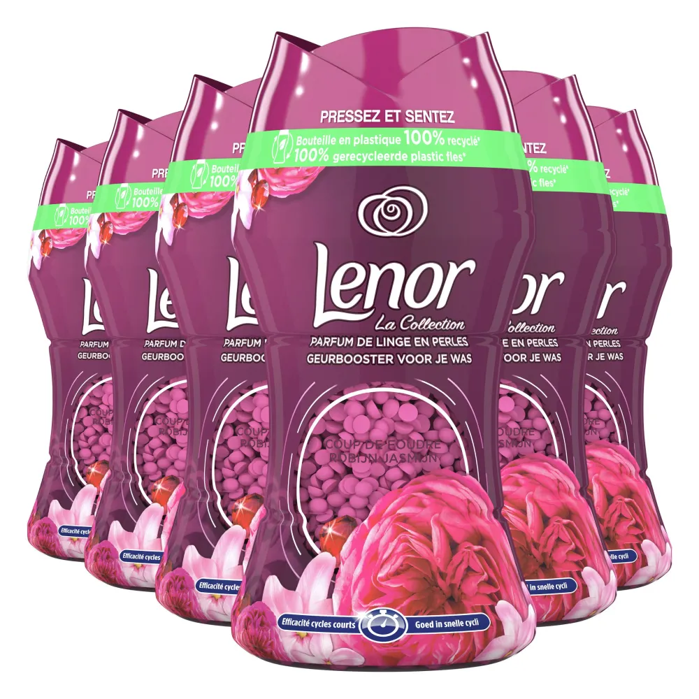 Lenor Unstoppables Ruby Jasmin - Geurparels - 6 X 154 Gram