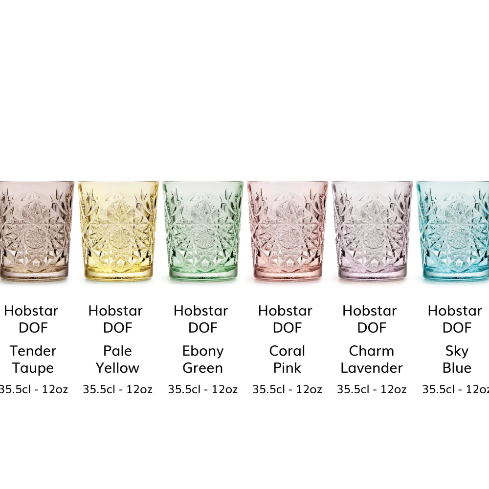 Libbey Waterglas Hobstar (355 Ml) (O8,7 Cm) (Set Van 6)