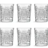 Clearance Libbey Waterglas Hobstar (355 Ml) (O8,7 Cm) (Set Van 6)