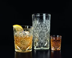 Clearance Libbey Waterglas Hobstar (355 Ml) (O8,7 Cm) (Set Van 6)