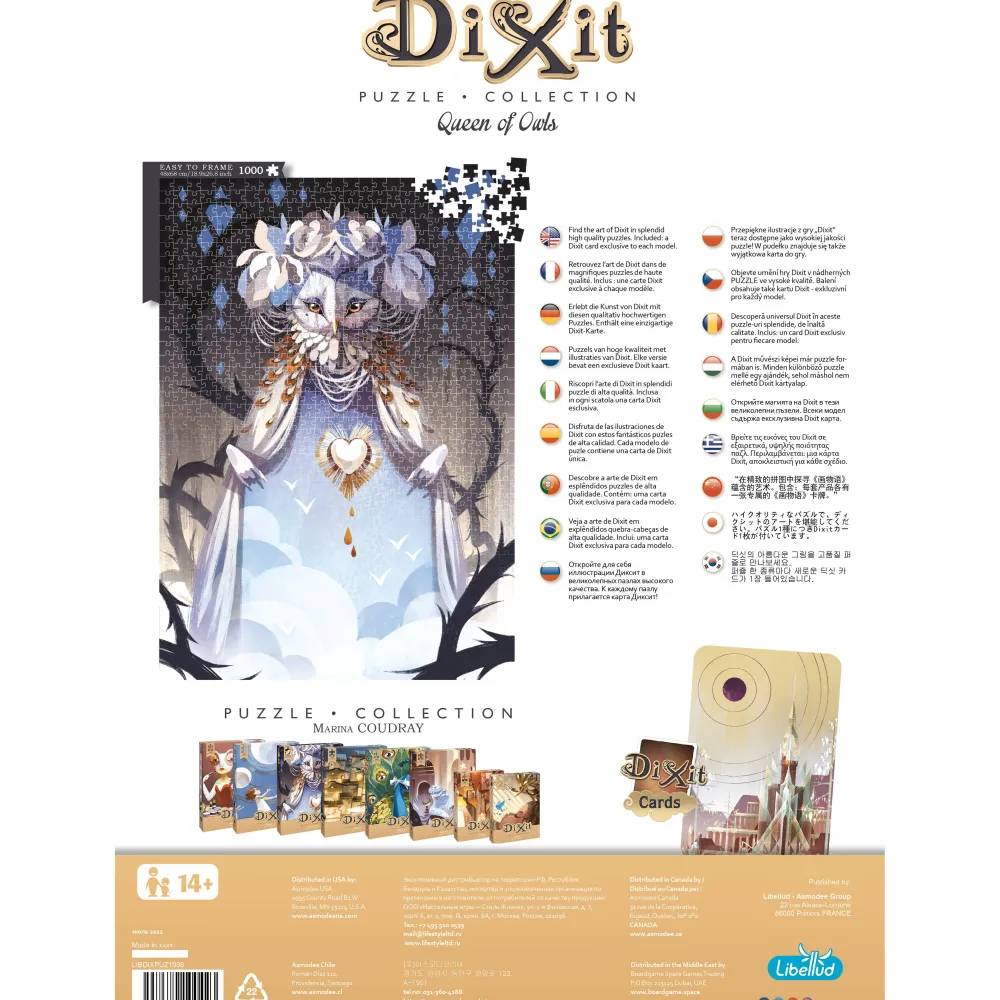 Libellud Dixit Queen Of Owls Legpuzzel 1000 Stukjes
