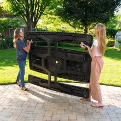 Lifetime Rough-Cut Opklapbare Picknicktafel