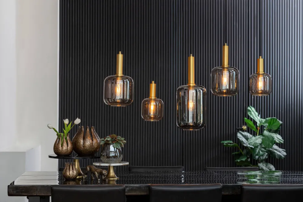 Online Light & Living Hanglamp Lekar (110X22X32Cm)