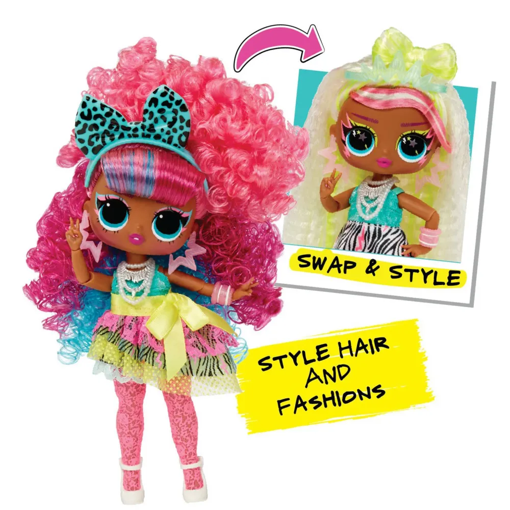 L.O.L. Surprise! Tweens Surprise Swap Modepop Curls-2-Crimps Cora