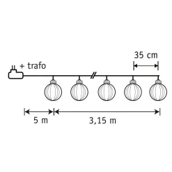 Discount Luca Lighting Lichtparty Lights (10 Led) (815 Cm)