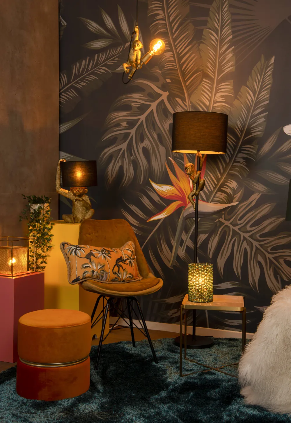 Clearance Lucide Hanglamp Extravaganza Chimp