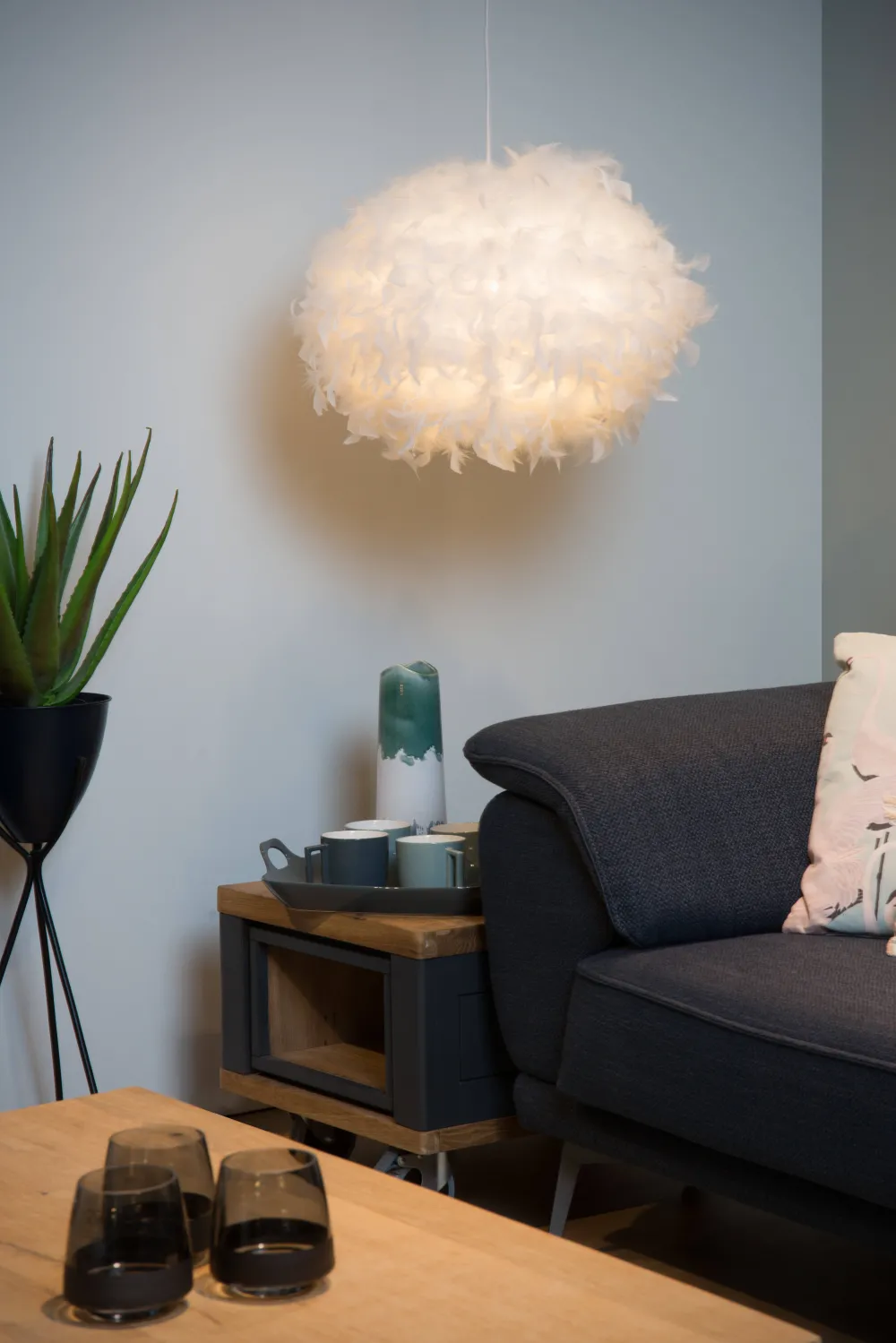 Hot Lucide Hanglamp Goosy Soft