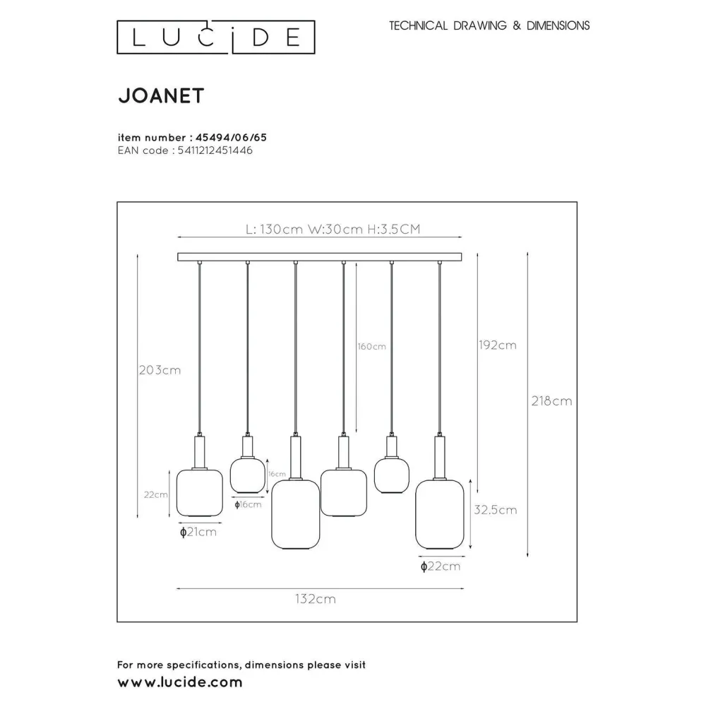 Best Lucide Hanglamp Joanet