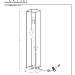 Online Lucide Vloerlamp Ruben
