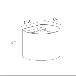 Discount Lucide Wandlamp Xio