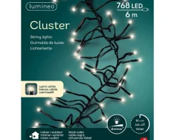 Lumineo Verlichtingssnoer Kerst Cluster (768 Led)