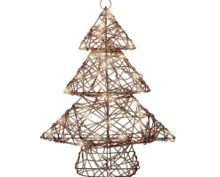 Lumineo Wicker Kerstboom (32 Led)