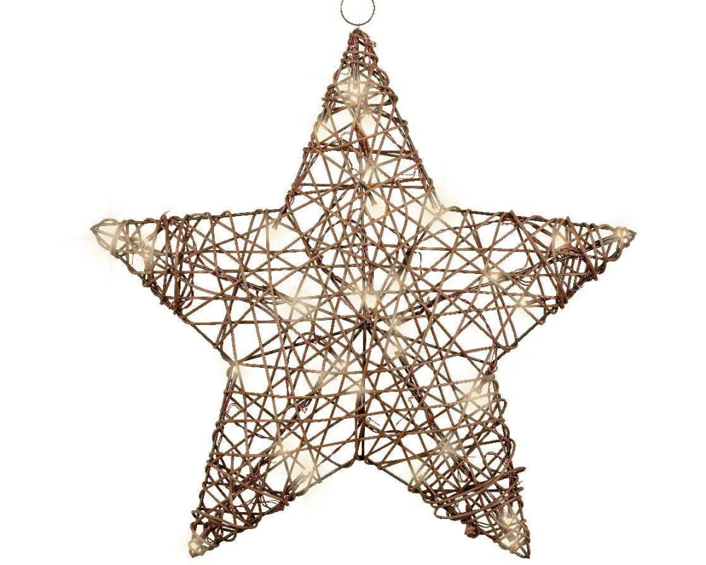 New Lumineo Wicker Ster (32 Led)