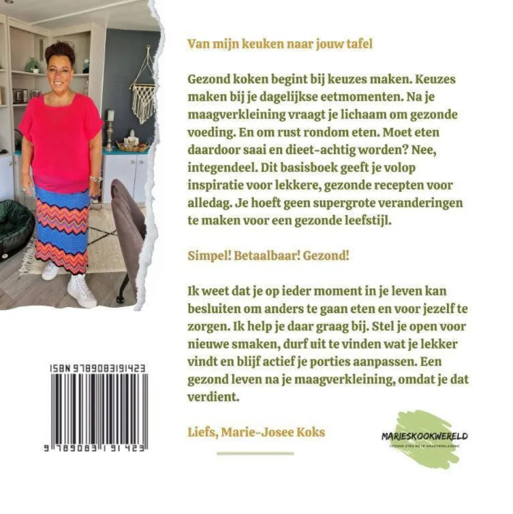 wehkamp Marie-Josee Koks Het Basisreceptenboek Na Je Maagverkleining