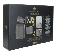 Outlet MasterClass Bakvormset (7-Delig) (Stapelbaar)