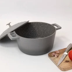 MasterClass Gietaluminium Braadpan (O24 Cm) (4L) (Lichtgewicht)