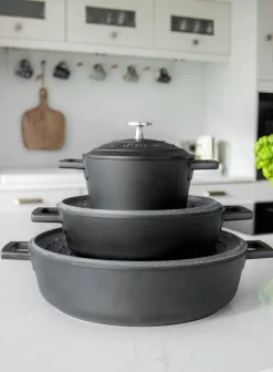 Clearance MasterClass Gietaluminium Braadpan (O16 Cm) (1,4L) (Lichtgewicht)