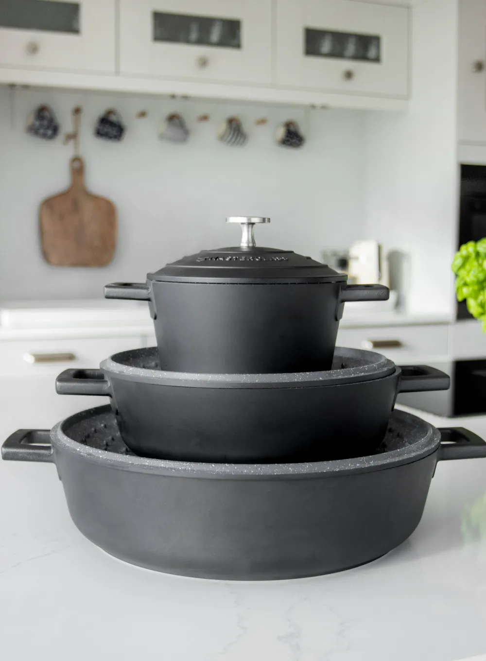 Clearance MasterClass Gietaluminium Braadpan (O16 Cm) (1,4L) (Lichtgewicht)