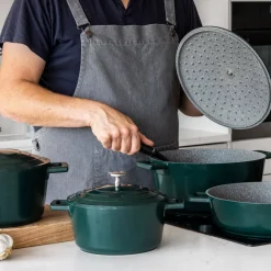 Outlet MasterClass Gietaluminium Braadpan (O24 Cm) (4L) (Lichtgewicht)