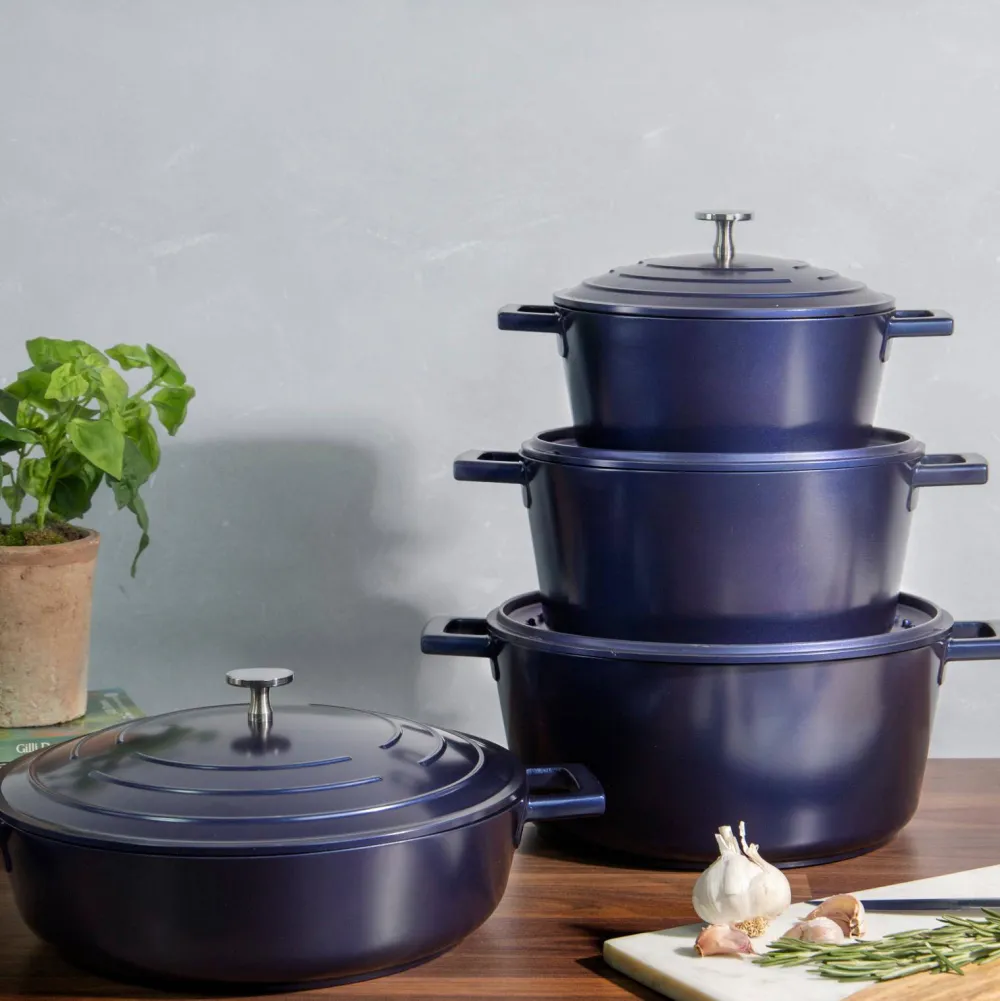 Clearance MasterClass Gietaluminium Braadpan (O28 Cm) (4L) (Lichtgewicht)