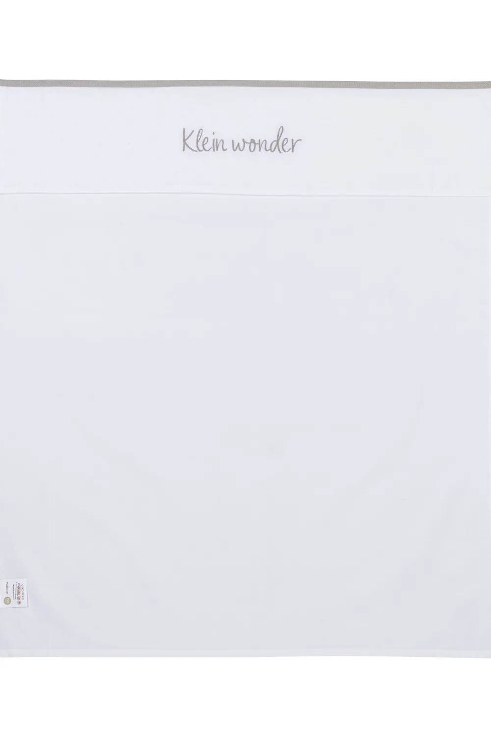 Hot Meyco Baby Wieglaken 'Klein Wonder' Greige